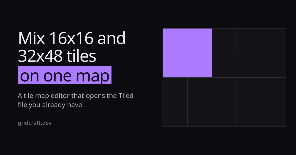 GridCraft: Tile Map Editor for Game Developers